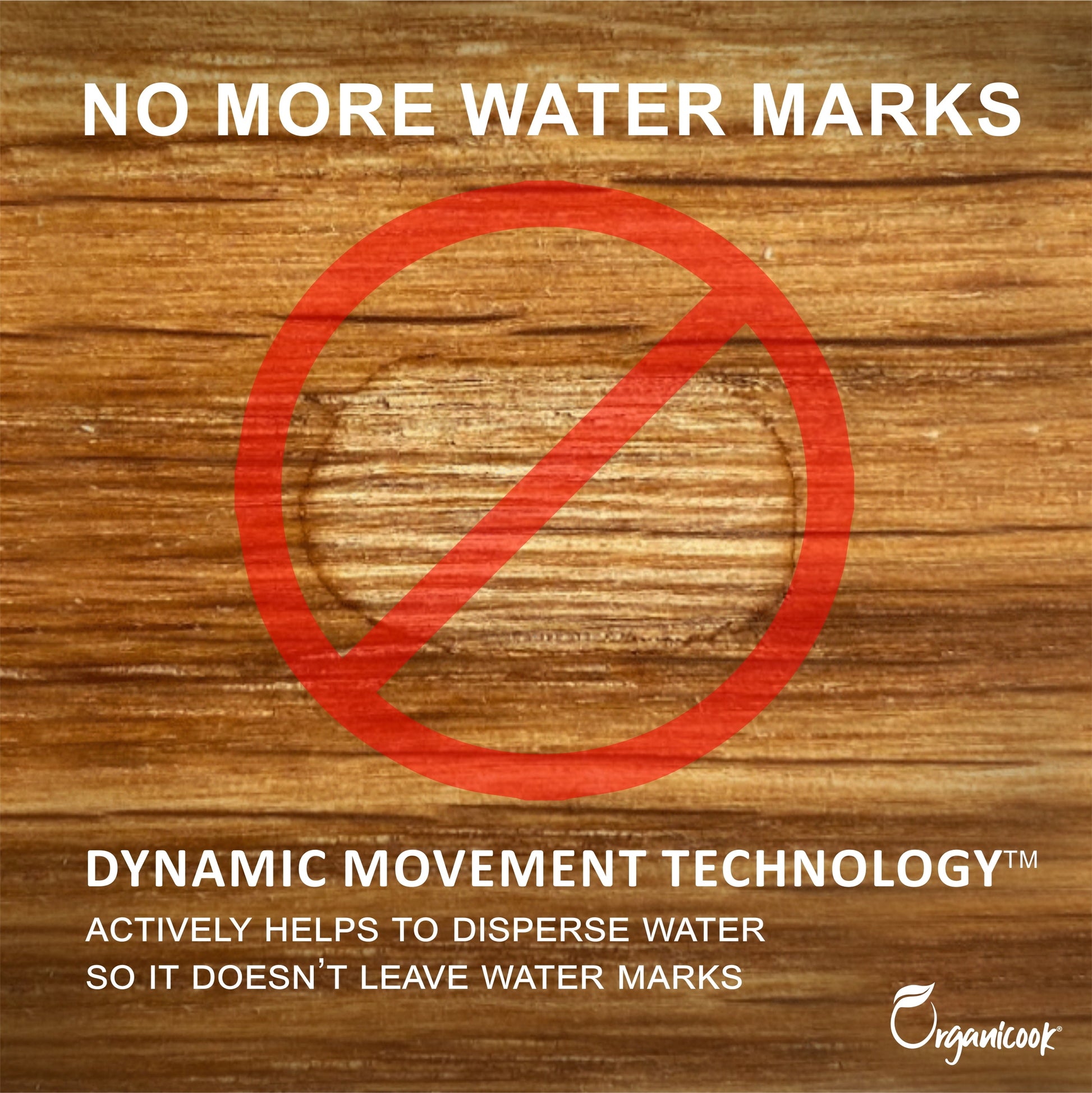 Oak Worktop Oil - Food Safe Wood Treatment for Kitchen Surfaces - Easy to Apply, Enhances Natural Beauty - Made in UK Organicook